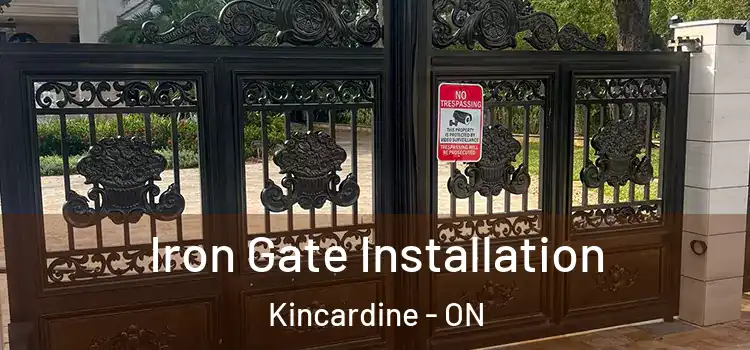  Iron Gate Installation Kincardine - ON